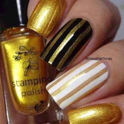 #3 All that Glitters - Stamping neglelak 10 ml, Clear Jelly Stamper